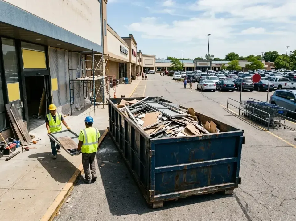 retail-store-renovation-debris-003 — frequently asked questions, Roll-off Dumpster Rentals in Cloquet, MN